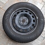 Vand 4 Jante + cauciucuri Debica de iarna  215/60R16 + capace